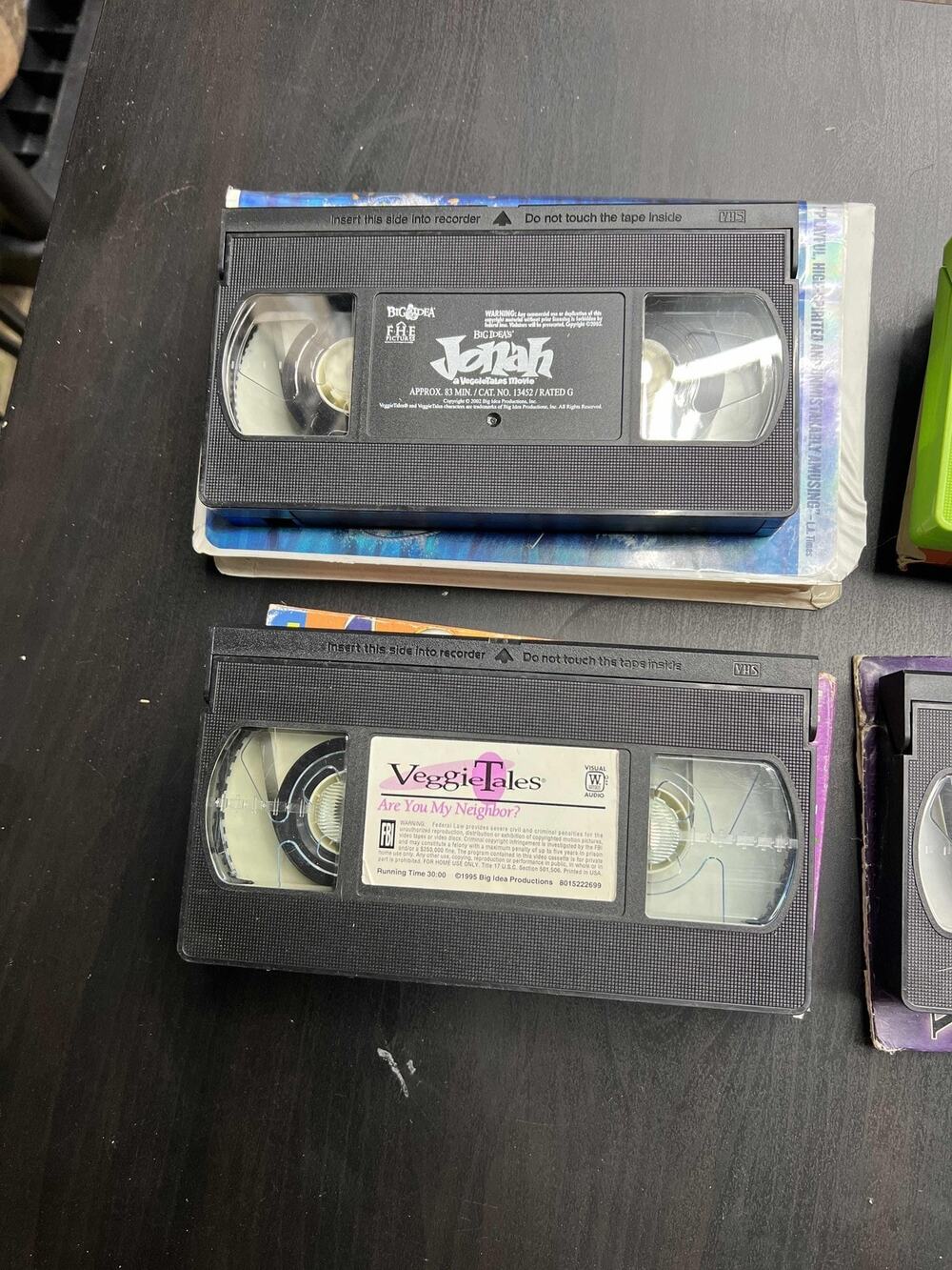 VeggieTales VHS Lot of 4 Children's Movies - Picture 2 of 6